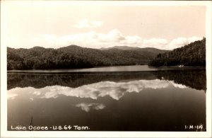 Lake Ocoee Parksville Lake Cherokee National Tennessee Forest Vintage Postcard