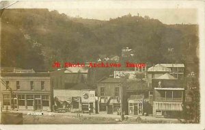 WV, Piedmont? West Virginia, RPPC, Business Section, First National Bank, 1912PM