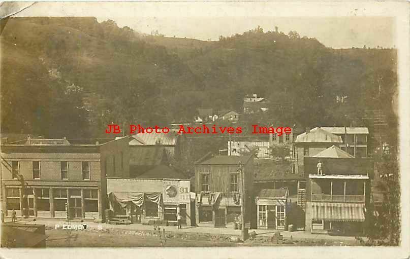 WV, Piedmont? West Virginia, RPPC, Business Section, First National