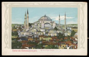 Salut de Constantinople - Mosquee Saint-Sophie