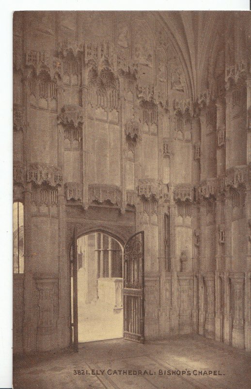 Cambridgeshire Postcard - Ely Cathedral - Bishop's Chapel    ZZ2736