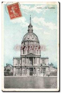Paris Old Postcard Les Invalides