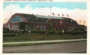 Vintage Postcard 1929 Coliseum Eastern Exposition Springfield Massachusetts MA