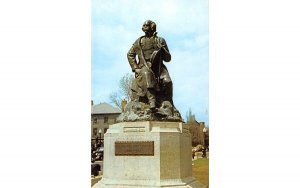 Statue of Nathaniel Hawthorne in Salem, Massachusetts