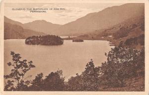 uk12823 glengyle birthplace of rob roy perthshire scotland  real photo uk