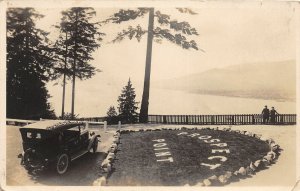 F75/ Vancouver British Columbia Canada RPPC Postcard Prospect Park Auto