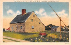 Jethro Coffin House Built 1686 - Nantucket, Massachusetts MA