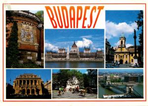 Hungary Budapest Panorama Multi View