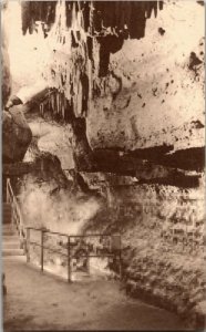 Cathedral Hall Cave of the Mounds Blue Mounds WI Vintage Postcard H50