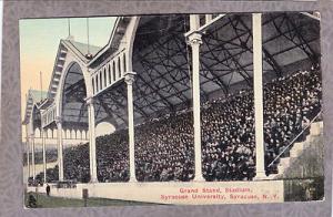 STADIUM SYRACUSE NY University Grand Stand c1911 unused P...