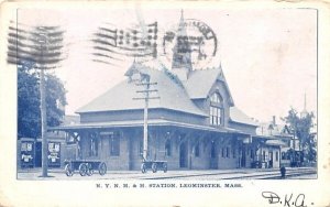 N.Y. N.H.&H. Station in Leominster, Massachusetts
