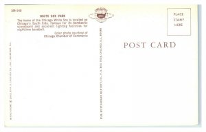 White Sox Park, Chicago, IL Postcard *6S18