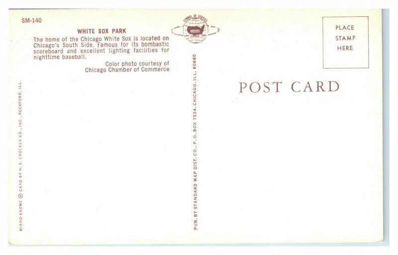 White Sox Park, Chicago, IL Postcard *6S18