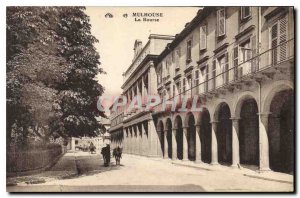 Postcard Mulhouse Old Stock Exchange