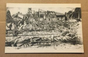 VINTAGE POSTCARD - DESTRUCTION,BAR-LE-DUC, FRANCE