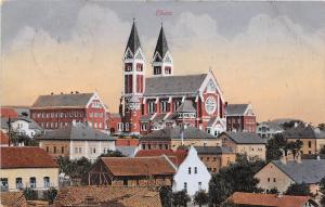 Cham Church Bavaria Germany 1912 postcard