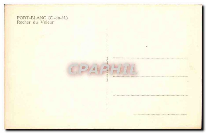 Postcard Old Port White Rock From Thief