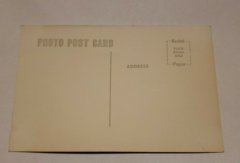 Vintage Postcard Dam at Cumberland State Park Crossville Tennessee 1933 RPPC 739