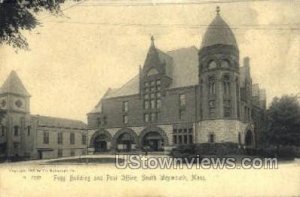 Fogg Building & Post Office - South Weymouth, Massachusetts MA