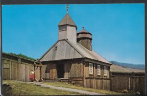 America Postcard - Fort Ross Chapel, California    T2501