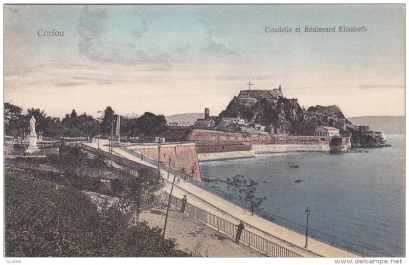 CORFOU , Greece , 00-10s ; Citadelle et Boulevard Elisabeth