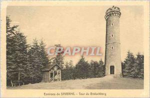 Old Postcard Surroundings of Saverne Tour Brotschberg