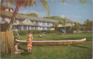 Postcard The Ocean Terrace Kona Inn Kailua Hawaii