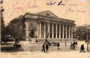 CPA Languedoc-R. Gard NIMES Le Théatre (982343)