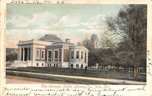 The Carnegie Public Library San Jose California  