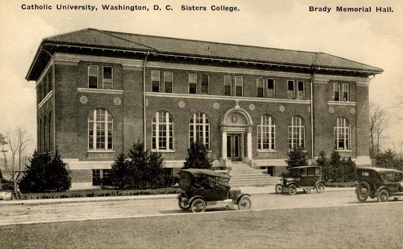 DC - Washington. Catholic Univ. of America. Sisters College, Brady Memorial Hall