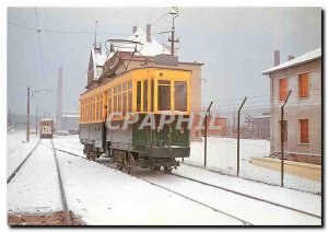 Postcard Modern Motor CGTP 589 trams former Paris main Doorman