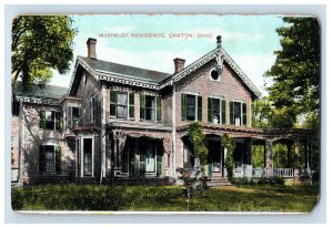 C. 1910 McKinley Residence Canton Ohio. Postcard P222E