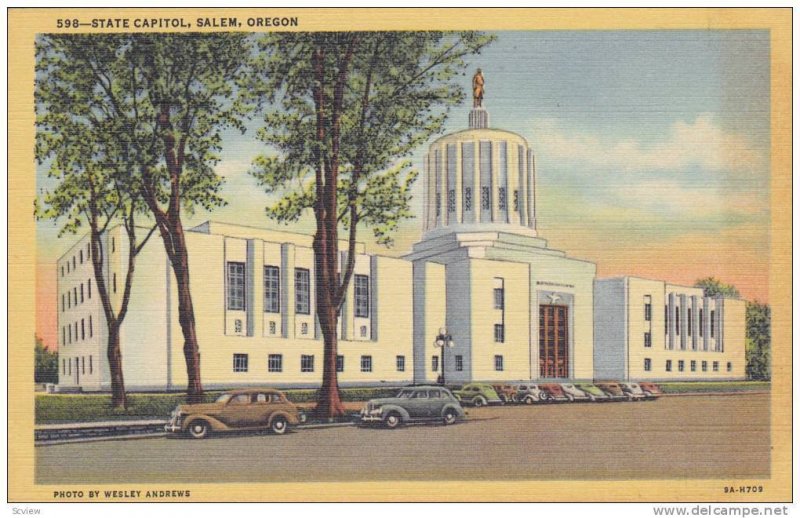 State Capitol, Salem, Oregon, 1930-1940s