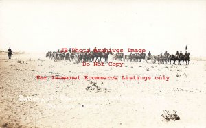 Mexico Border War, RPPC, US Troops Battery of Rhode Island Artillery in Mexico