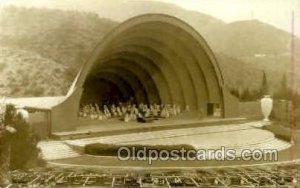 Hollywood Bowl, CA USA Opera Unused 