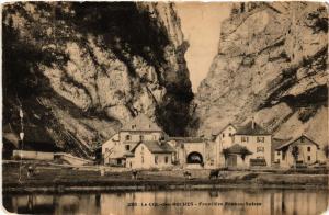 CPA Le Col-des-Roches - Frontiere Franco-Suisse (486753)