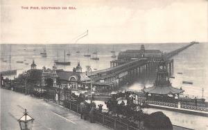 uk31258 pier southend on sea  real photo uk