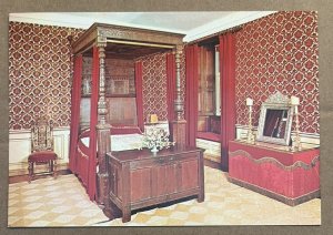 UNUSED POSTCARD - DUNSTER CASTLE, KING'S ROOM, DUNSTER, SOMERSET, ENGLAND