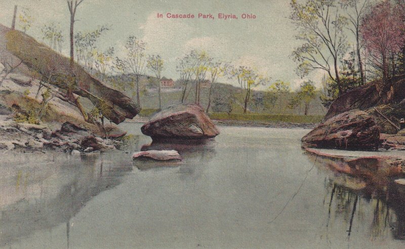 ELYRIA Ohio PU-1916 In Cascade Park