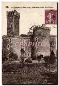 Old Postcard The Chateau de Montbrun near Deurmazac
