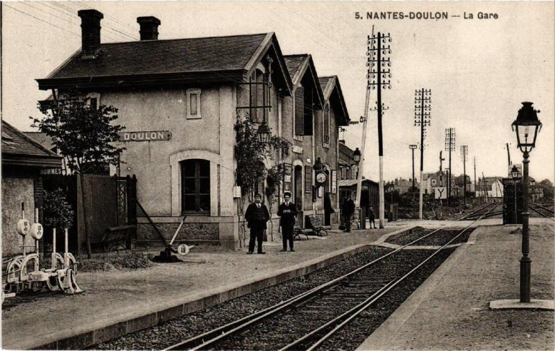 CPA AK Nantes-Doulon La Gare (611050)