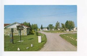 Sault Ste. Marie MI Hil Top Motel on Hwy US Postcard