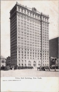 White Hall Building New York City Vintage Postcard C082