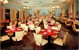 Vtg Parma Ohio OH Clark's Parma Restaurant and Lounge Bar 1960s Chrome Postcard