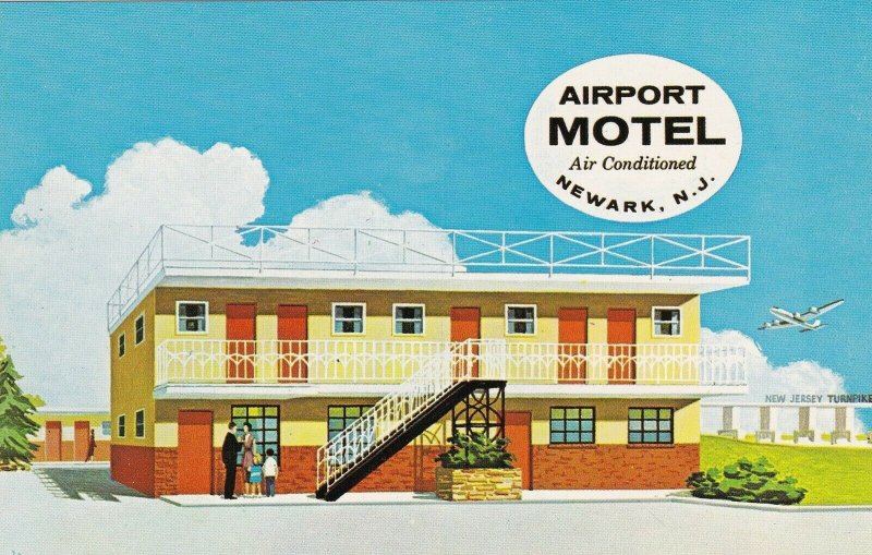 New Jersey Newark The Airport Motel sk7539