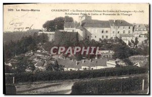 Old Postcard Courthouse Chaumont The Keep Walking snail