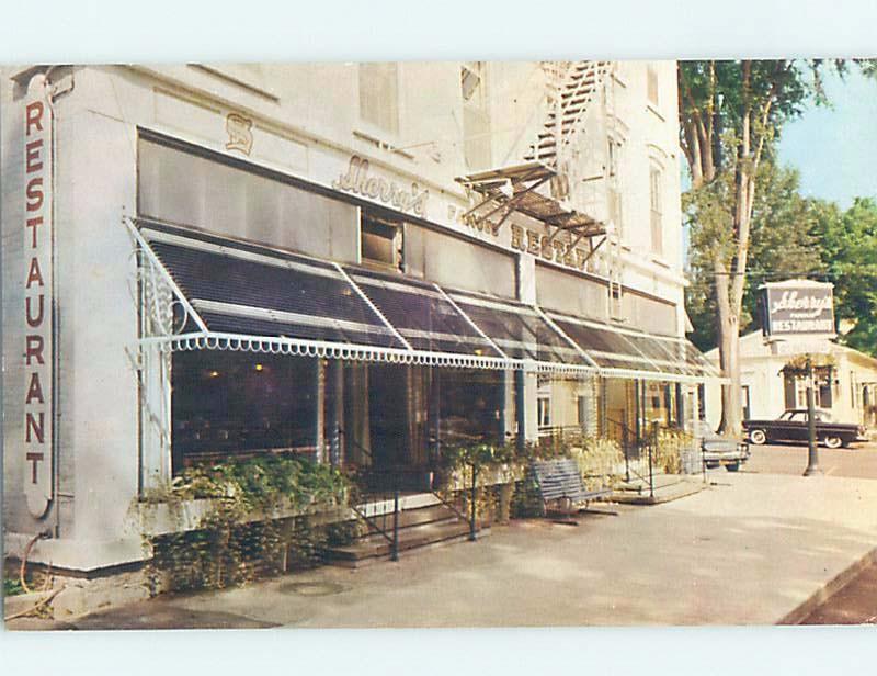 Unused Pre-1980 RESTAURANT SCENE Cooperstown New York NY F7907