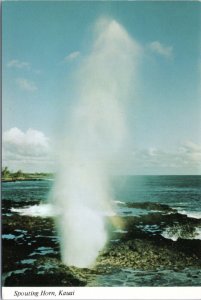 Postcard HI Kauai - Spouting Horn