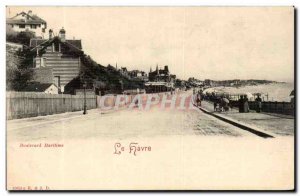 Le Havre - Le Boulevard Maritime - Old Postcard