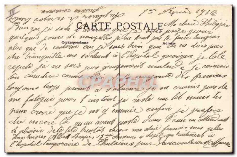 Old Postcard Bank Caisse d & # 39Epargne Vaucouleurs